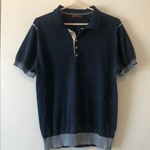 Men's 7 For All Mankind Short Sleeve Sweater Button Up